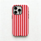 CouldNook  iPhone 17 Series 2-in-1 Candy Stripe Phone Case - Colorful Linear Cover