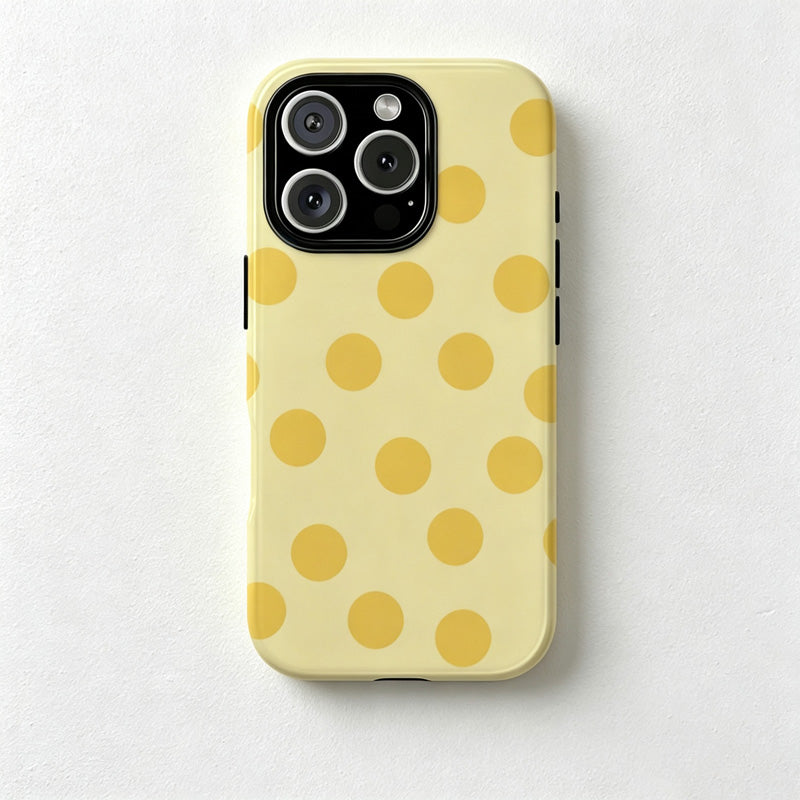 CouldNook iPhone 17 Series 2-in-1 Colorful Polka Dot Phone Case - Playful Pattern Cover
