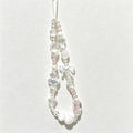 CloudNook Beaded Phone Wrist Strap-Pearl Heart Butterfly Design