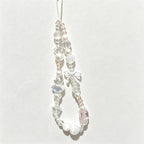 CloudNook Beaded Phone Wrist Strap-Pearl Heart Butterfly Design