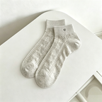 CouldNook Mesh Sneaker Socks - Light Shoe Accent