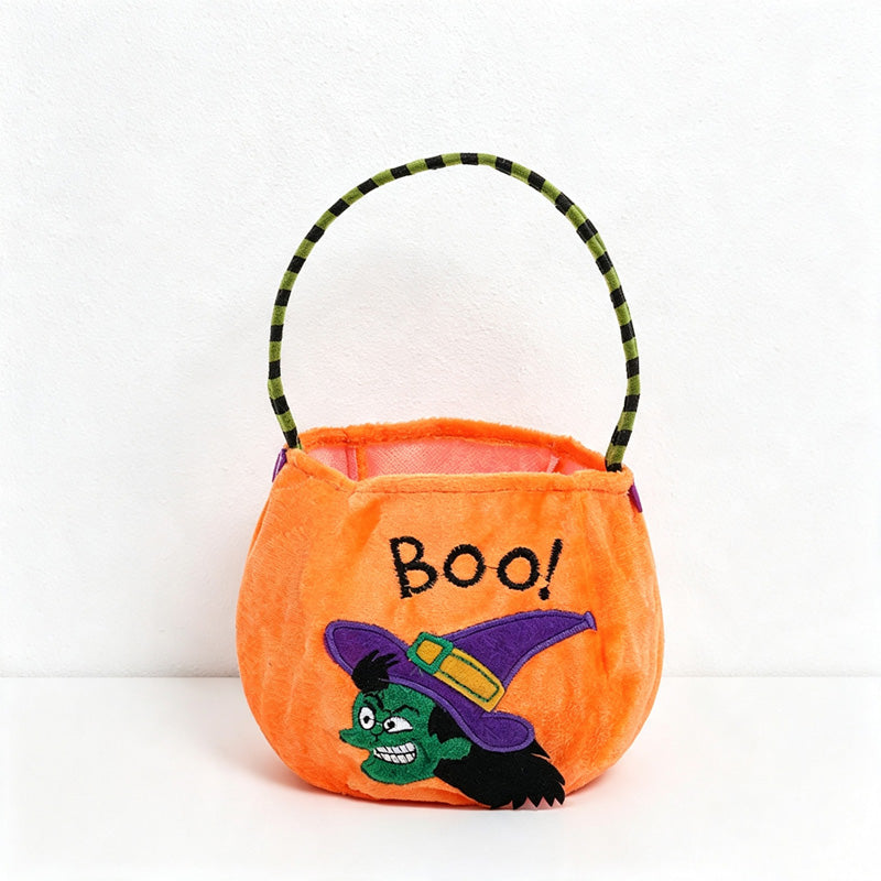 CouldNook Halloween Trick‑or‑Treat Candy Bag‑Kids Character Goodie Handbag