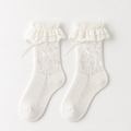 CouldNook Ribbon Lace Ankle Socks - Dress Shoe Accent