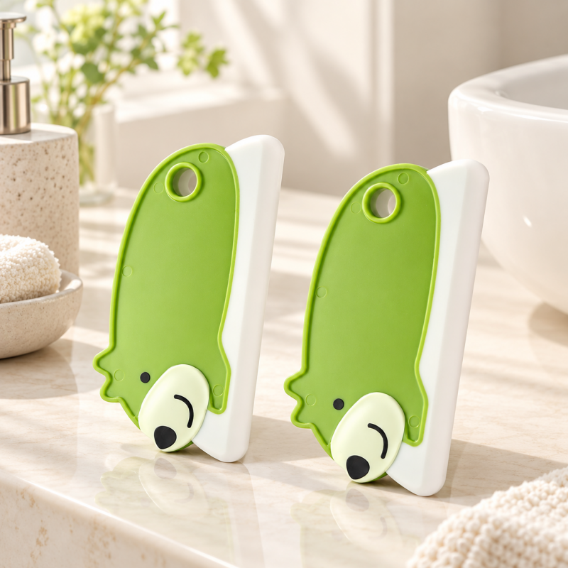 CouldNook Mini Squeegee - Bear Shaped Grip And Hanging Hole