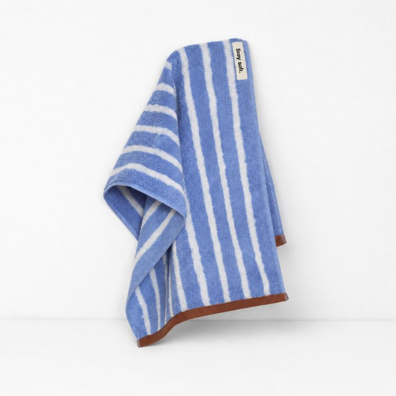 CouldNook Color Block Cotton Towel - Striped Face and Bath Sizes