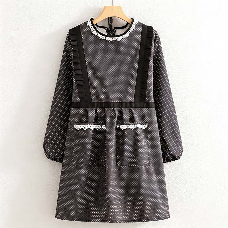 CouldNook Long-Sleeve Apron Smock - Multiple Layered Styles Collection