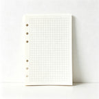 CouldNook Cherry Patchwork Ring Binder - A6 Refillable Notebook