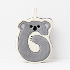CouldNook Cartoon Coral Fleece Hand Towel‑Hanging Absorbent Cloth
