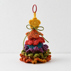 CouldNook Tiered Christmas Tree Ornament - Bell Pendant Detail