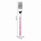Riveted Table Utensil - Marbled Grips for Dining and Serving