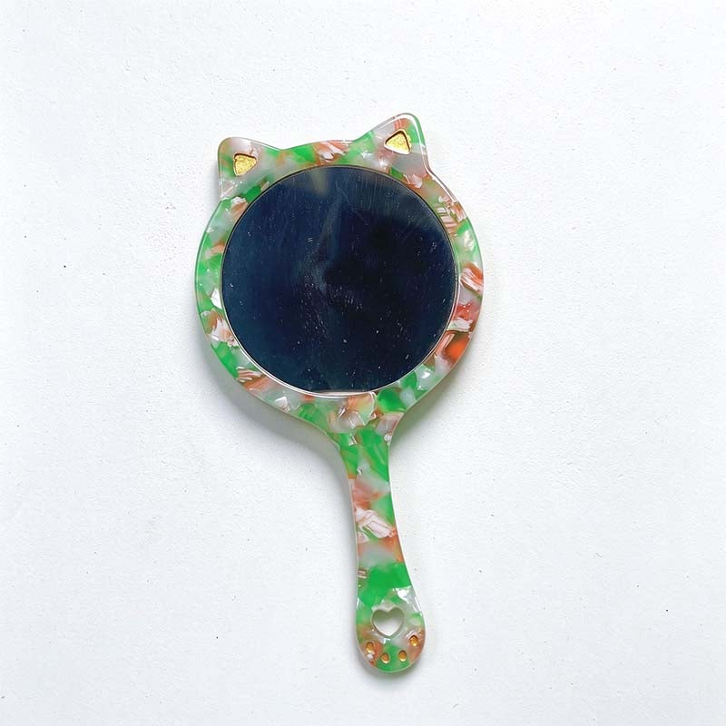 CouldNook Cat Ear Hand Mirror - Paw Detail Handle