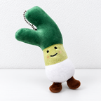 CouldNook Plush Novelty Charm - Smiling Food and Botanical Character Designs