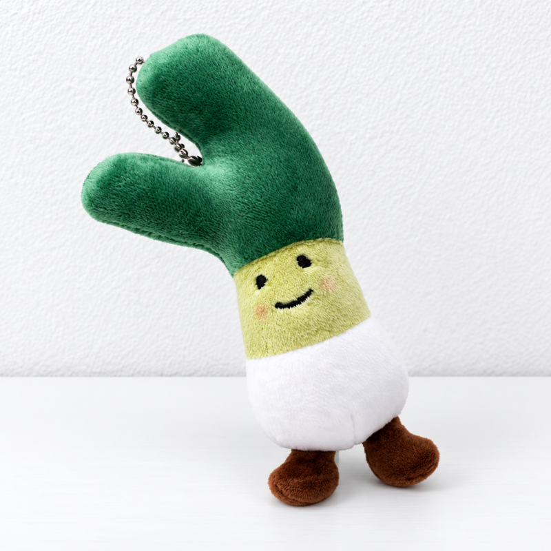 CouldNook Plush Novelty Charm - Smiling Food and Botanical Character Designs