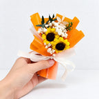 CouldNook Sunflower Car Fragrance Bouquet - Ribbon Wrapped
