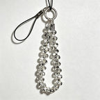 CouldNook Smoky Round Bead Phone Chain - Phone-Case Connector Hardware