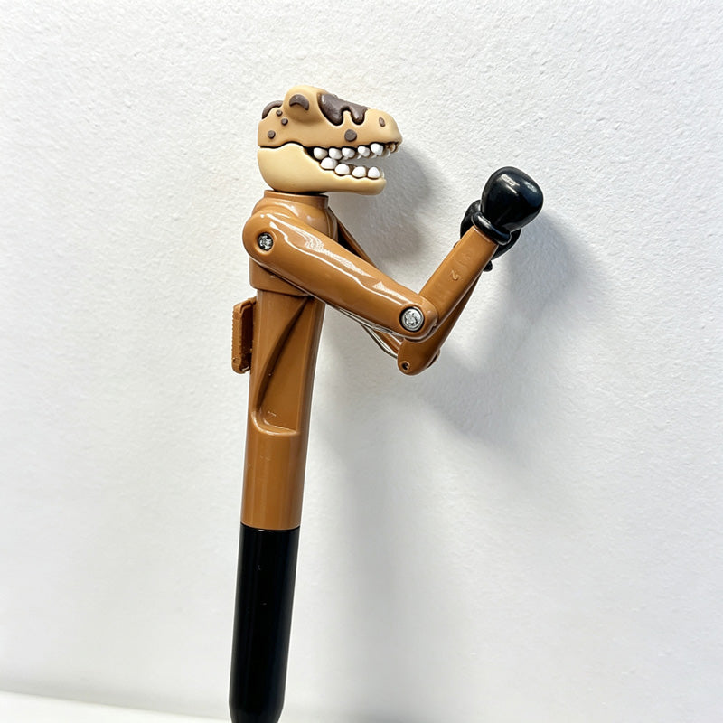 CouldNook Dinosaur Ballpoint Pen - Boxing Arms and Twist-Open Writing End