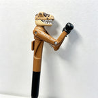 CouldNook Dinosaur Ballpoint Pen - Boxing Arms and Twist-Open Writing End