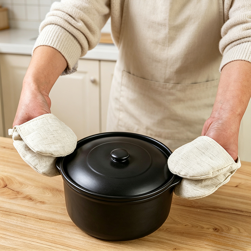 CouldNook Cotton Pad Bowl Clip - Kitchen Handling Helper