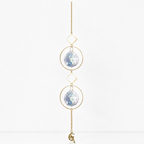CouldNook Celestial Suncatcher Ornament - Sun Moon and Star Designs