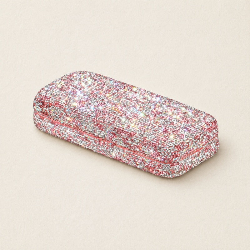 CouldNook Rhinestone Glasses Case - Crystal Eyewear Box