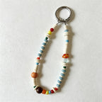 CouldNook Citrus Bead Phone Charm with Tab - Loop Cord Attachment