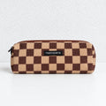 Dark Brown Plaid