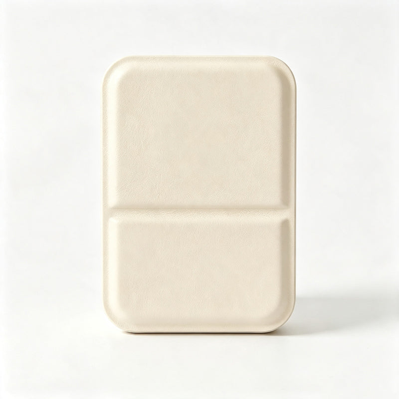 CouldNook Rounded Folding Compact Mirror - Fold-Out Tabletop Stand