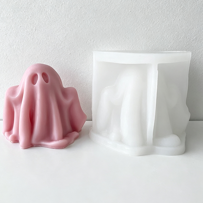 CouldNook Draped Ghost Silicone Mold - Seasonal Candle Form