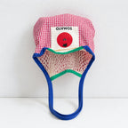 CouldNook Reversible Mesh Tomato Tote Bag - Printed Lining