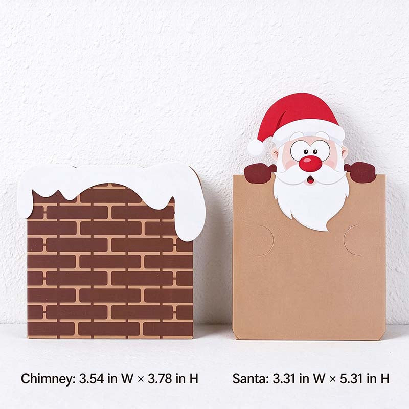 Christmas Cash Gift Holder with Chimney Sleeve