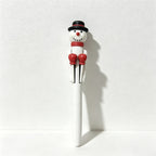 CouldNook Christmas Boxing Ballpoint Pen - Character Topper and Moving Gloved Arms