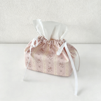 CouldNook Floral Drawstring Tissue Box - Petite Shelf Pouch