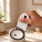 CouldNook Flexible Cup Groove Brush - Flat Ribbed Grip
