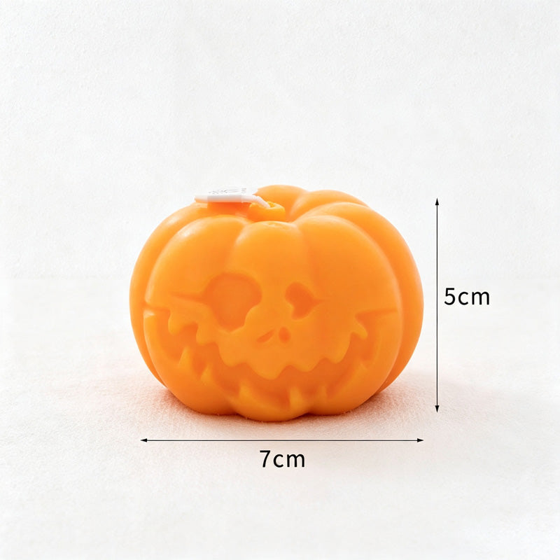 CouldNook Halloween Pumpkin‑Shaped Scented Soy Wax Candle‑Handmade Decorative Aroma Gift