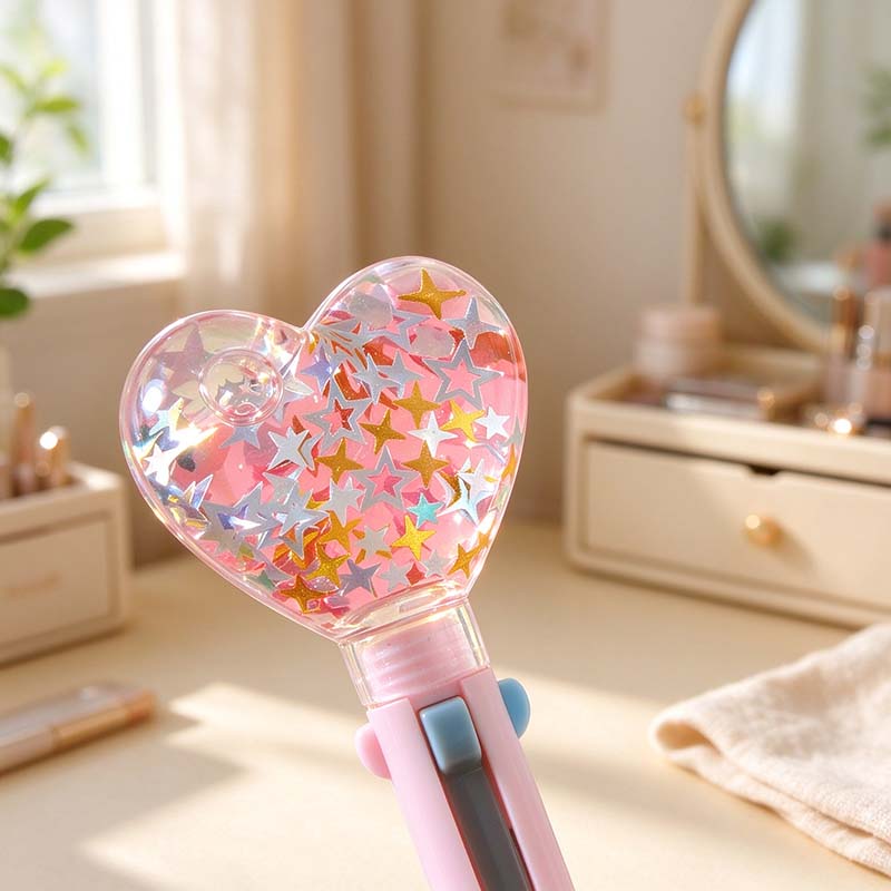 CouldNook Heart Multicolor Ballpoint Pen - Floating Stars