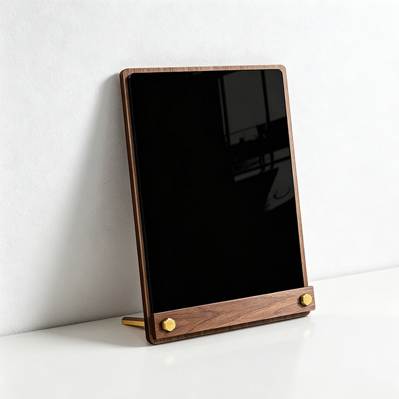 CouldNook Freestanding Wooden Frame Mini Chalkboard - Rewritable Tabletop