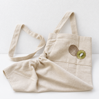 CouldNook Patterned Cooking Apron - Visible Embroidered Detail Kitchen Wear
