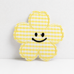 CouldNook Gingham Character Patch - Fruit Animal and Shape Designs