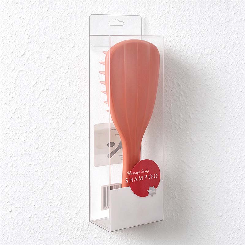 CouldNook Ginkgo Shampoo Brush - Long Handle Silicone Teeth