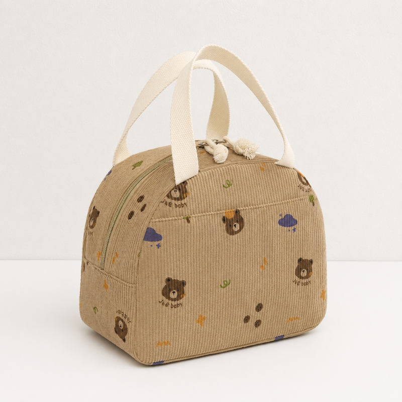 CouldNook Dome Lunch Bag - Double Handles and Front Pocket