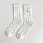 CouldNook Spring Floral Crew Socks - Cozy Wardrobe Accent