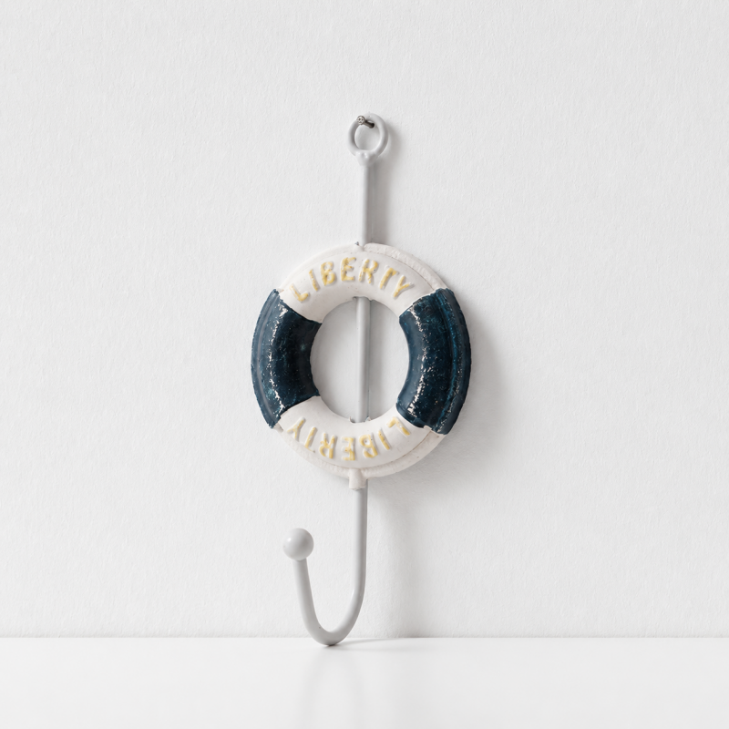 CouldNook Nautical Wall Hook - Nine Coastal Character Designs