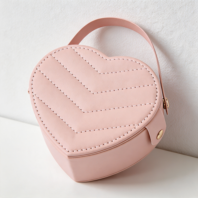 CouldNook Ridged Round Handle Jewelry Case - Relaxed Daily Helper