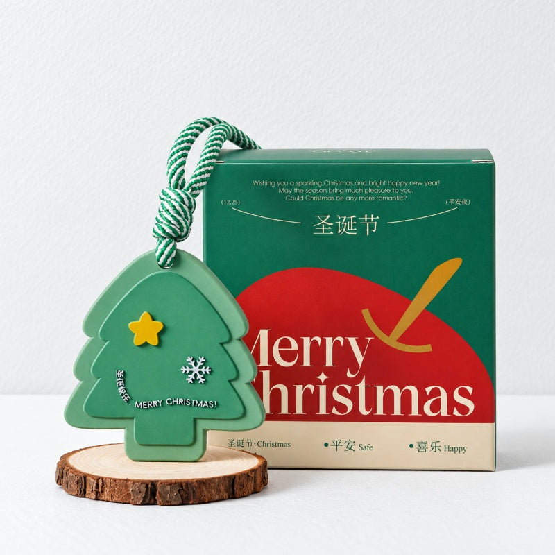 CouldNook Christmas Scented Hanging Ornament - Painted Shapes