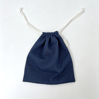 CouldNook Plain Drawstring Storage Organizer Bag - Warm Routine Accent