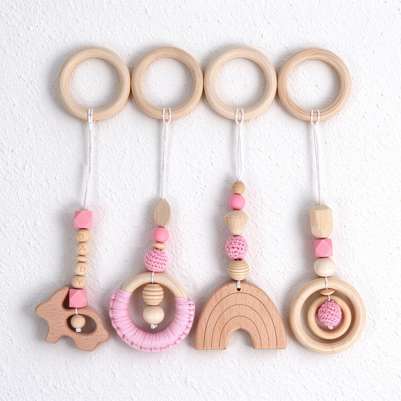 Four-Piece Baby Gym Hanging Toy Set