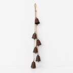 CouldNook Rustic Bell Hanging Strand - Assorted Metal Shapes and Counts