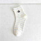 CouldNook Soft Scallop Cuff Ankle Socks - Everyday Footwear Accent
