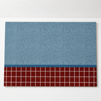 CouldNook Printed Entrance Mat - Dotted and Geometric Patterns