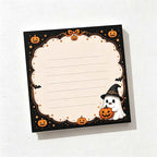 CouldNook Halloween Scene Sticky Notes - Castle Border or Witch Ghost